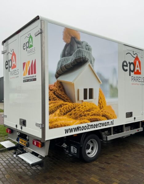 Bakwagen reclame